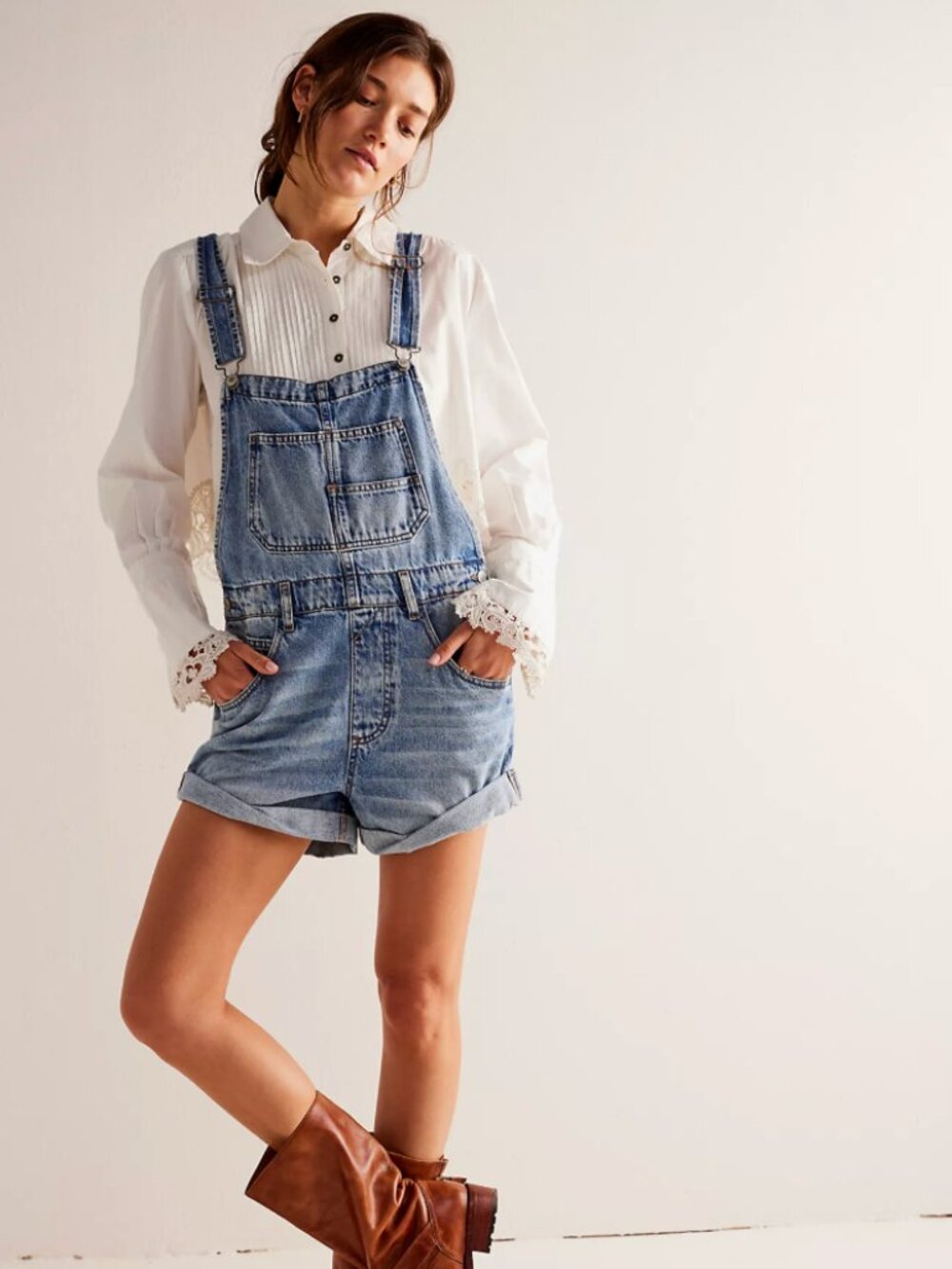 We the Free Ziggy Denim Shortalls